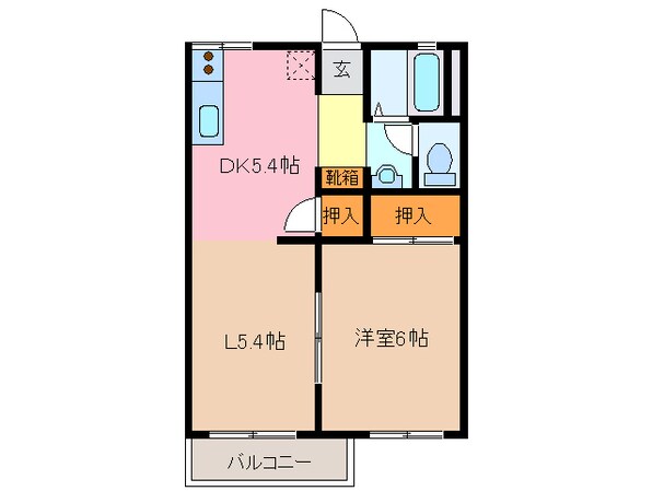 鈴鹿市駅 徒歩9分 1階の物件間取画像